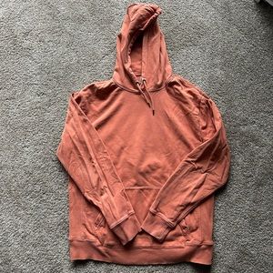 J. Crew Men’s “Vintage Fleece” Size Large Orange Hoodie